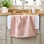 Blush Pink Cotton Kitchen Accessories, thumbnail 3 of 5