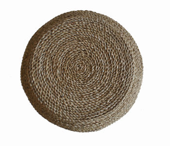Seagrass Wicker Stool, 2 of 4