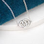 Personalised Sterling Silver Hug Necklace, thumbnail 2 of 7