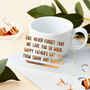 Personalised First Father's Day Keepsake Card, thumbnail 2 of 4
