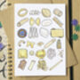Pasta Alphabet Kitchen Art Print Unframed, thumbnail 2 of 3
