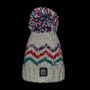 Winter Glacier Design Reflective Super Bobble Hat, thumbnail 4 of 5