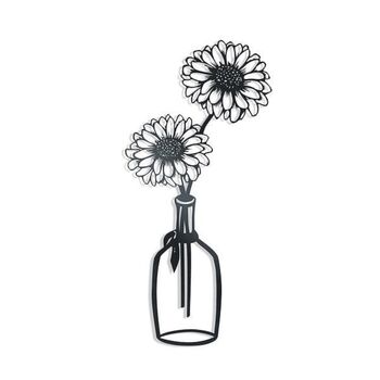 Gerbera In Vase Metal Wall Art, 2 of 2