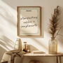 Personalised Memo Board Print | Custom Text Wall Art, thumbnail 1 of 6