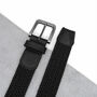 Personalised Men's Leather And Woven Braided Belt, thumbnail 2 of 7