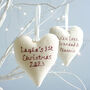Personalised Baby's First Christmas Decoration Gift, thumbnail 1 of 12