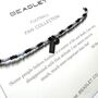 West Ham Utd Whufc Bead Bracelet With Heart Charm Football Fan Gift, thumbnail 2 of 6