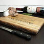 Personalised Sunday Roast Welsh Ash Carving Board, thumbnail 5 of 8