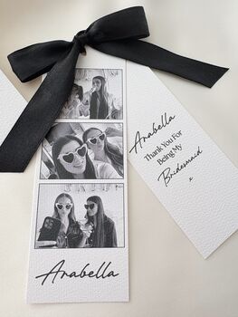 Personalised Bridesmaid Photo Strip, 4 of 6