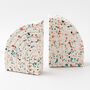 Arch Classic Design Terrazzo Bookends, thumbnail 4 of 8