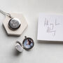 Personalised Engraved Handwriting Locket With Photo, thumbnail 2 of 11