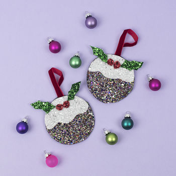 Glitter Christmas Decorations, 2 of 6