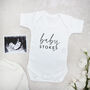 Personalised Surname Baby Announcement Bodysuit, thumbnail 3 of 4