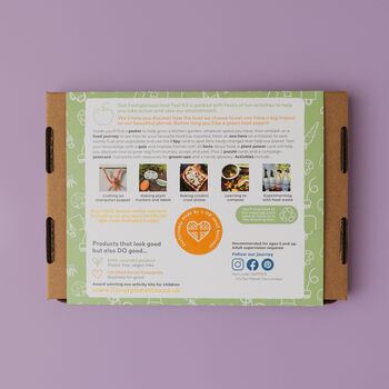 Children's Eco Activity Box: Food Glorious Food, 3 of 12