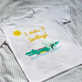 Personalised 'I Am' Crocodile Birthday T Shirt, thumbnail 6 of 8