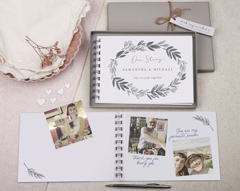 Personalised 'Our Love Story' Book, 4 of 6