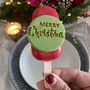 Christmas Vanilla Bean Cakesicle, thumbnail 2 of 12