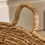 Shanga Natural Woven Storage Basket, thumbnail 3 of 4
