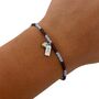 Burnley Football Club Fan Bead Bracelet With Charms, thumbnail 1 of 5