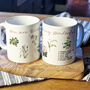 Describe Your Friend In Flowers Floriography Gift Mug, thumbnail 2 of 9