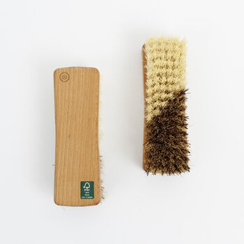 Sustainable Wood Vegetable Brush With Plant Bristles, 6 of 8