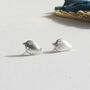 Little Robin Sterling Silver Earrings In A Gift Box, thumbnail 6 of 10