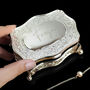 Personalised Small Silver Plated Jewellery Box, thumbnail 1 of 6