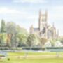 Worcestershire Ccc New Road Stadium Art Print, thumbnail 2 of 3