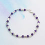 Amethyst Sterling Silver Jewellery Set, thumbnail 6 of 7