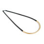 Curved Arched Tube Necklace, thumbnail 2 of 4