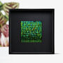 Jewel Beetle Elytra Lucia Metamorphosis Mosaic Natural Art Frame, thumbnail 1 of 2