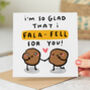 'Falafel For You' Card, thumbnail 1 of 2