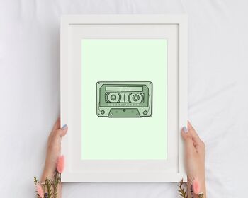 Taylor Swift Debut Inspired Cassette Print, 2 of 5