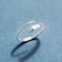 Sterling Silver Wrap Ring, thumbnail 1 of 7