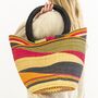 Tutti Handwoven Shopping Basket, thumbnail 4 of 4