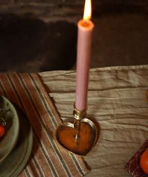 Brass Heart Candle Holder, 2 of 4