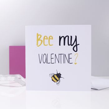 'Bee My Valentine?' Valentine's Day Card, 2 of 4