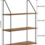 Three Tier Industrial Mounted Storage Shelves, thumbnail 8 of 8