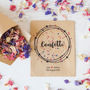 10 Personalised Colourful Confetti Packets, thumbnail 1 of 5