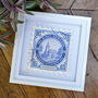 Personalised 'Postage Stamp' Special Occasion Print, thumbnail 2 of 9