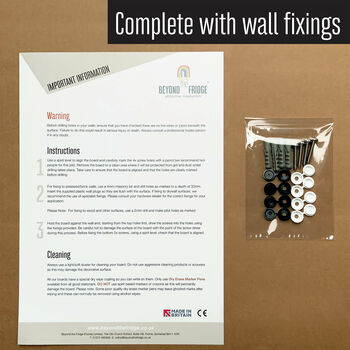 Bunting Design / Large Magnetic Notice Board, 7 of 7