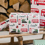 Personalised Christmas London Scene Wrapping Paper, thumbnail 2 of 3