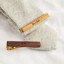 Personalised Wooden Tie Clip, thumbnail 1 of 3