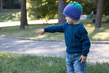 Blueberry Hat Or Set, 4 of 5