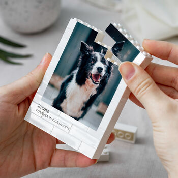 Personalised Pet Memorial Memory Block Keepsake, 8 of 9