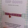 Keep Going Wristband With Personalisation, thumbnail 3 of 5