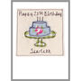 Personalised 18th Birthday Cupcake Card For Her, thumbnail 2 of 8