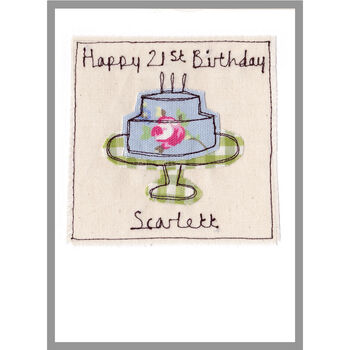 Personalised 18th Birthday Cupcake Card For Her, 2 of 8