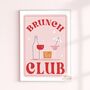 Brunch Club: Mid Century Modern Cocktail Wall Art, thumbnail 7 of 9