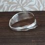 Floral Vintage Butter Knife Bangle, thumbnail 3 of 4